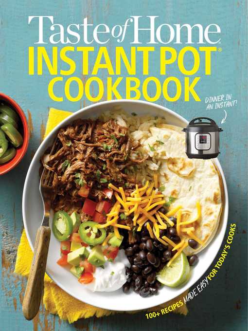 Title details for Taste of Home Instant Pot Cookbook by Taste of Home - Available